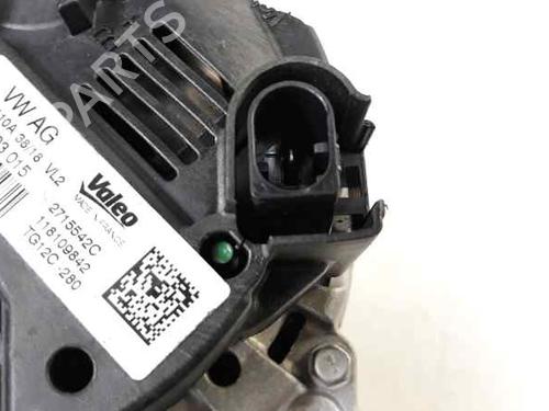 Alternator VW GOLF VII (5G1, BQ1, BE1, BE2) 1.0 TSI | BP4511382M7 