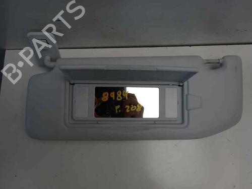 Left sun visor PEUGEOT 208 I (CA_, CC_) 1.6 HDi BP1607019I1