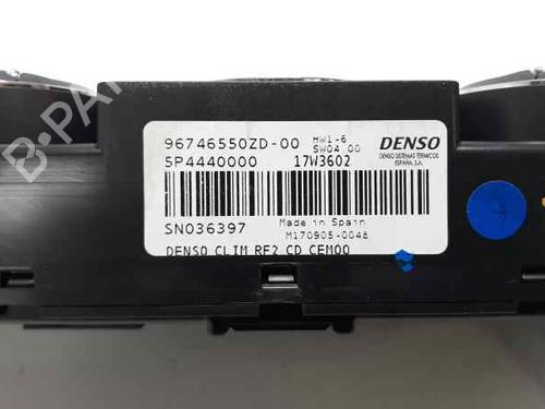 Climate control CITROËN C-ELYSEE (DD_) 1.6 BlueHDi 100 | BP3157237I5 