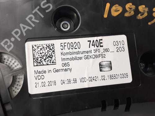 Instrument cluster SEAT LEON (5F1)  | BP9735846C47 