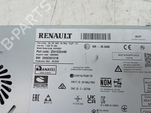 Display RENAULT CAPTUR II (HF_) TCe 90 (HFM6) | BP38412066C48 - Image 9