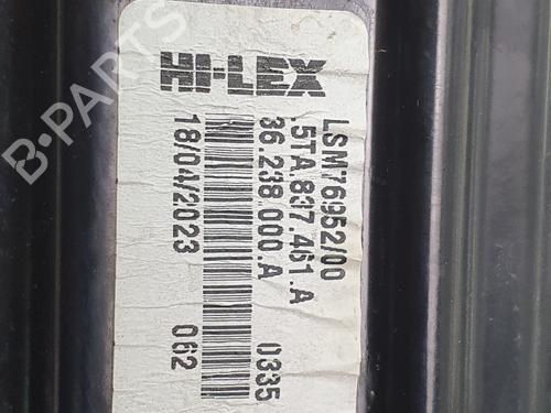 Front left window mechanism VW TOURAN (5T1)  | BP31306491C22  - Image 5