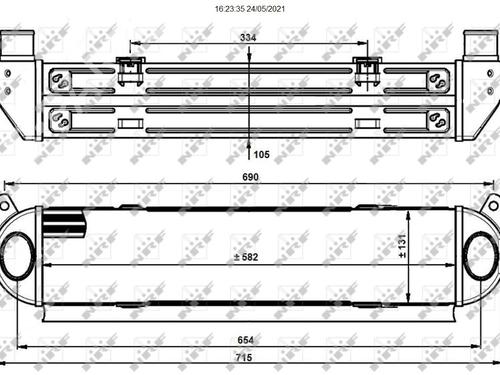Intercooler LAND ROVER DISCOVERY III (L319) 2.7 TD 4x4 | BP7552020M30 