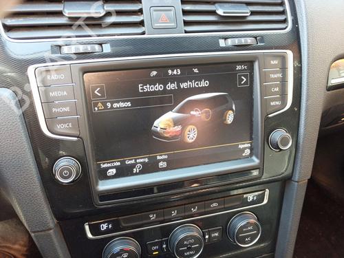 Used Display monitor VW GOLF VII (5G1, BQ1, BE1, BE2) 1.4 GTE Hybrid (204 hp) 25490644