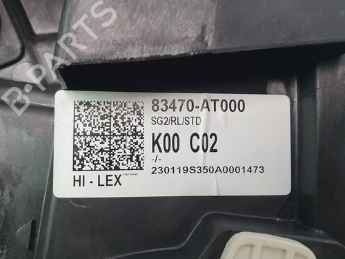 Rear left window mechanism KIA NIRO II (SG2) 1.6 GDI Hybrid | BP30889753C24 