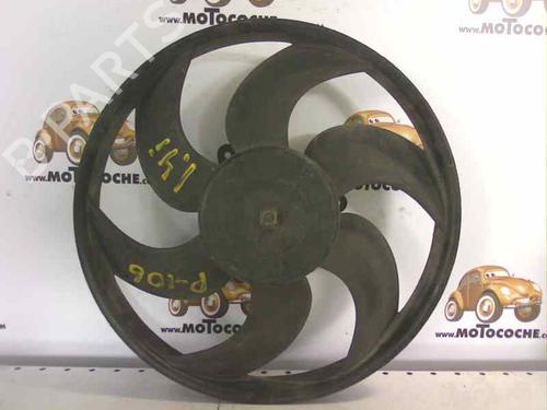 Used Radiator fan PEUGEOT 106 II (1A_, 1C_) 1.4 i (75 hp) 2957094