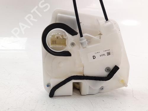 Venstre bak lås MAZDA 2 Hatchback (KB) 1.5 Hybrid (KBAC3X) DA6C73310