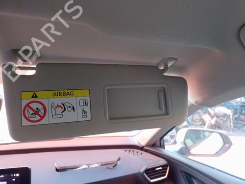 Used Right sun visor Right sun visor SEAT LEON (KL1, KLG) 1.0 TSI (110 hp) 36466684 36466684