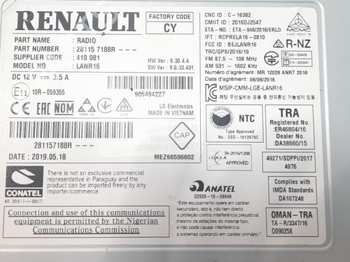 Display monitor RENAULT MEGANE IV Hatchback (B9A/M/N_) 1.3 TCe 140 (B9NB) | BP28114349C48 