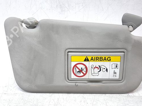 Used Right sun visor NISSAN PULSAR Hatchback (C13) 1.2 DIG-T (115 hp) 19321003
