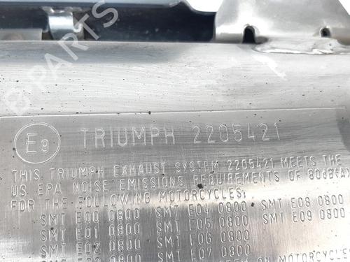 Exhaust system TRIUMPH MOTORCYCLES TIGER Tiger 800 XCA (A082) | BP25230446M121 