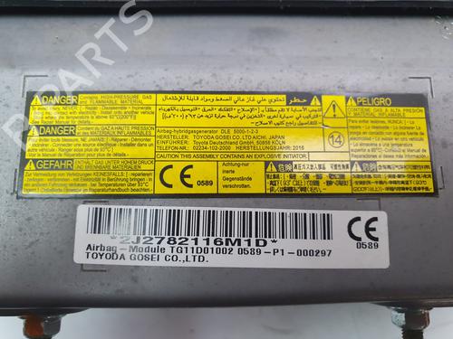 Airbag Kit TOYOTA AURIS (_E18_) 1.8 Hybrid (ZWE186_, ZWE186R) | BP27834012C86 