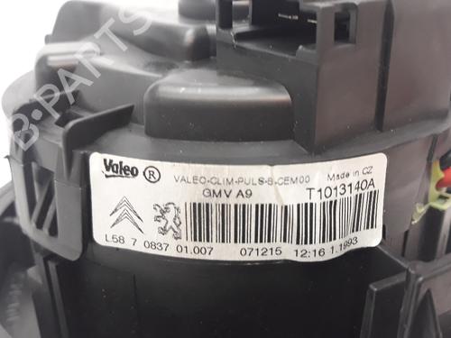 Heater blower motor PEUGEOT 208 I (CA_, CC_) 1.6 BlueHDi 100 | BP14197383M62 