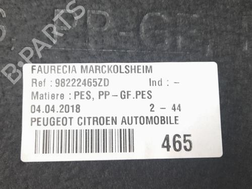 Rear parcel shelf PEUGEOT 308 II (LB_, LP_, LW_, LH_, L3_) 1.6 GTi (L35GNH) | BP29570201C85 