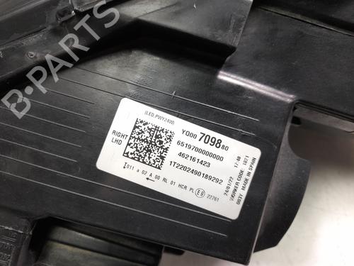 Right headlight OPEL CROSSLAND X / CROSSLAND (P17, P2QO) 1.2 (75) | BP28188886C29 