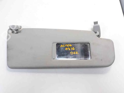 Used Right sun visor SEAT ALTEA (5P1) [2004-2015]  1608906