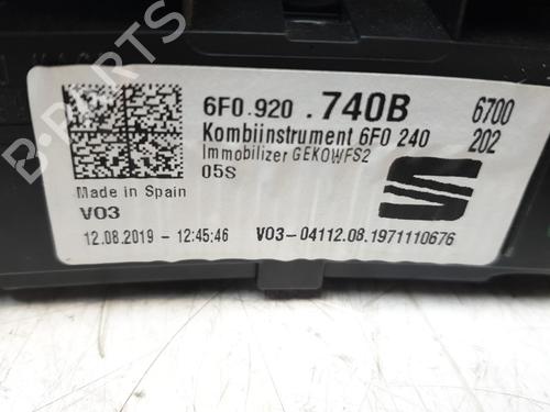 Instrument cluster SEAT IBIZA V (KJ1, KJG) 1.0 TSI | BP25254942C47 
