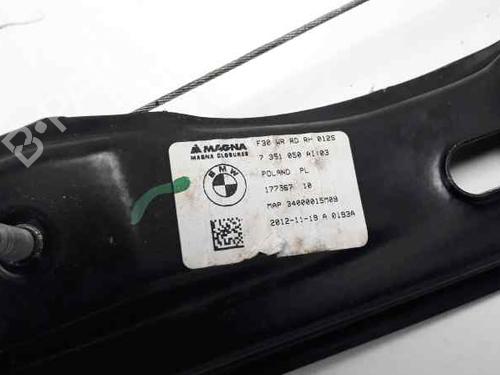 Rear right window mechanism BMW 3 Touring (F31) 316 d | BP3271092C25 