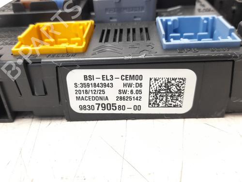 Fuse box CITROËN C3 II (SC_)  | BP26322492E1 