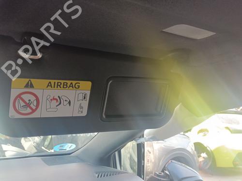 Used Right sun visor TOYOTA COROLLA Hatchback (_E21_, _EA1_, _EH1_) 1.8 Hybrid (ZWE211) (98 hp) 29831529