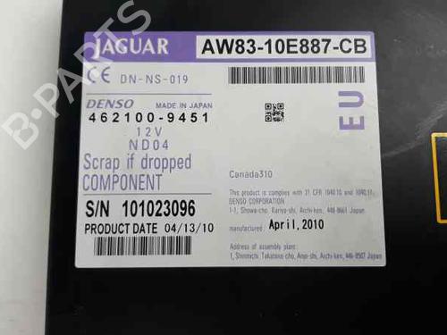 Radio JAGUAR XF I (X250) 3.0 D | BP3349031E6 