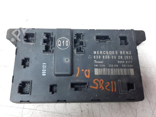 Used Comfort control module MERCEDES-BENZ VITO / MIXTO Van (W639) 113 CDI (639.601, 639.603, 639.605) (136 hp) 15952499