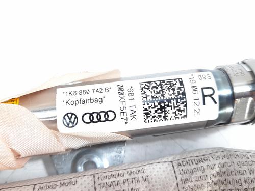 Right curtain airbag VW SCIROCCO III (137, 138)  | BP10522963C12 