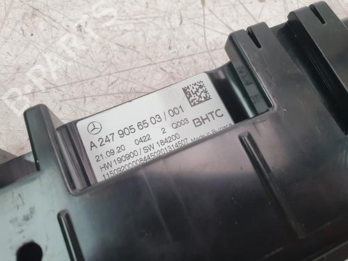 Climate control MERCEDES-BENZ A-CLASS (W177) A 200 d (177.012) | BP22924453I5 - Image 3