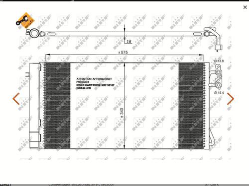 AC radiator BMW X1 (E84)  | BP9515531M32 