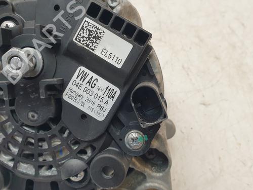 Alternator VW GOLF VII (5G1, BQ1, BE1, BE2)  | BP22552483M7 