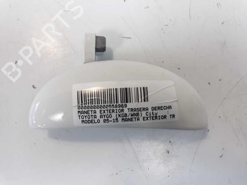Højre bagtil udvendigt håndtag TOYOTA AYGO (_B1_) 1.0 (KGB10_, KGB10R) (68 hp) 1607467