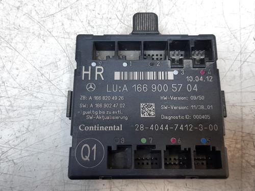 Used Electronic module MERCEDES-BENZ M-CLASS (W166) ML 250 CDI / BlueTEC 4-matic (166.004, 166.003) (204 hp) 21570935