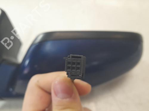 Left mirror PEUGEOT 307 (3A/C) 1.6 HDi | BP28311450C26 