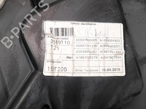 Front right window mechanism MERCEDES-BENZ GL-CLASS (X166) GL 350 CDI / BlueTec 4-matic (166.823, 166.824) | BP16411744C23 