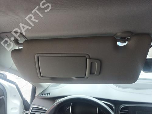 Used Left sun visor RENAULT MEGANE IV Hatchback (B9A/M/N_) 1.5 dCi 110 (B9A3) (110 hp) 30445017