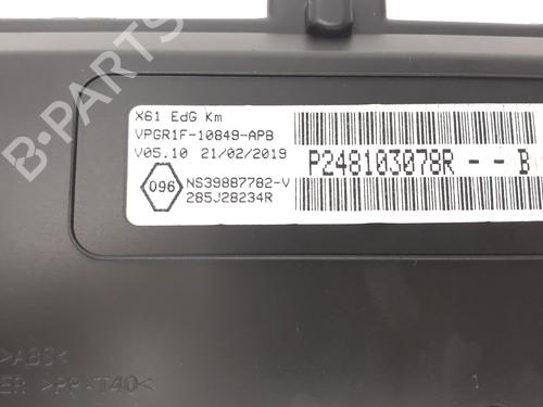 Instrument cluster RENAULT KANGOO / GRAND KANGOO II (KW0/1_)  | BP15653130C47