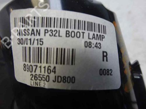 Right taillight NISSAN QASHQAI / QASHQAI +2 I (J10, NJ10, JJ10E) 2.0 | BP440237C35 