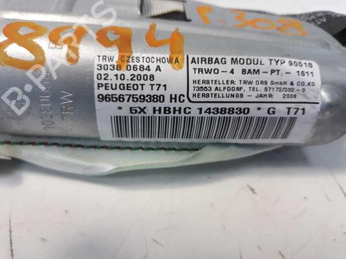 Right curtain airbag PEUGEOT 308 I (4A_, 4C_) 1.6 HDi | BP325387C12 