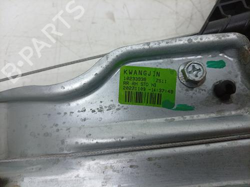 Rudehejsemekanisme Højre bagtil MG MG ZS SUV (AZS1) 1.0 T-GDi | BP34737562C25 - Image 2