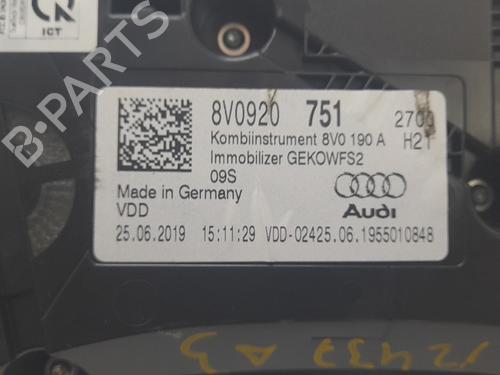 Instrument cluster AUDI A3 (8V1, 8VK) 1.6 TDI | BP32067836C47 - Image 3
