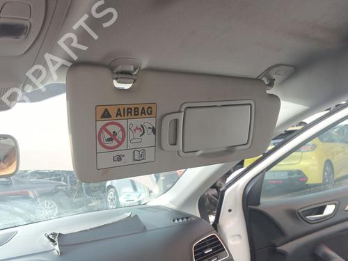 Used Right sun visor RENAULT MEGANE IV Hatchback (B9A/M/N_) 1.5 dCi 110 (B9A3) (110 hp) 28729192