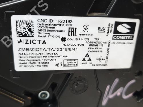 Instrument cluster SEAT IBIZA V (KJ1, KJG) 1.0 TSI | BP25254942C47 