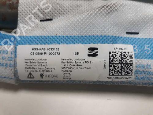 Left curtain airbag SEAT LEON ST (5F8)  | BP2442940C11 