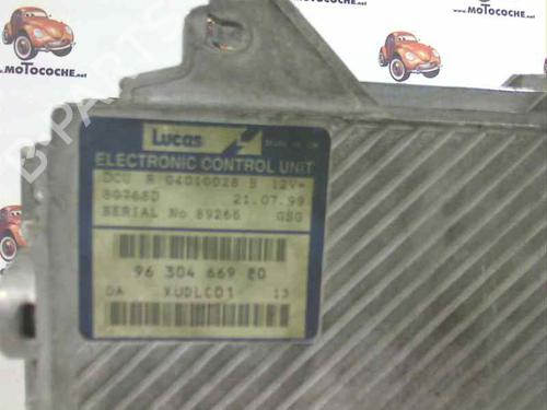 Engine control unit (ECU) PEUGEOT 406 (8B) 2.1 TD 12V | BP169391M57 