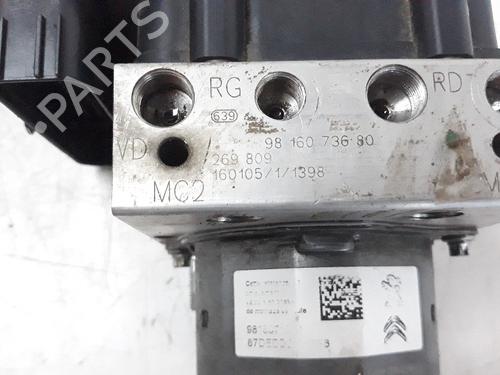 ABS pump PEUGEOT 308 II (LB_, LP_, LW_, LH_, L3_) 1.2 THP 130 | BP8663677M43 