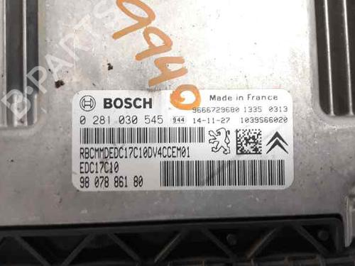 Engine control unit (ECU) CITROËN C3 II (SC_)  | BP6247967M57 