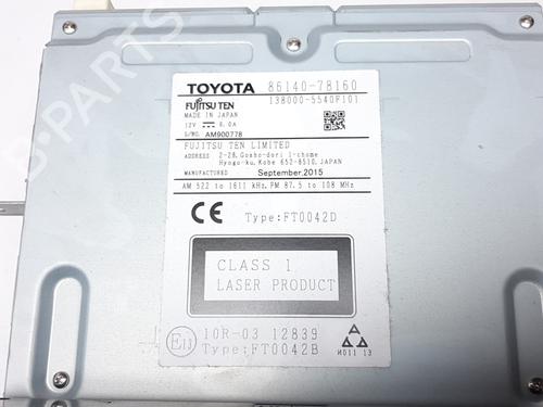 Radio LEXUS NX (_Z1_) 300h (AYZ10_, AYZ10R) | BP13546922E6 