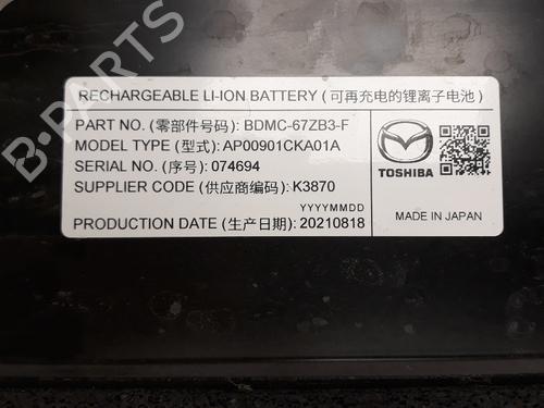 Battery MAZDA 3 Hatchback (BP) SKYACTIV-X M Hybrid | BP11665285E11 