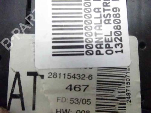Display monitor OPEL ASTRA H GTC (A04)  | BP4940765C48 