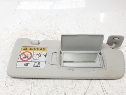 Used Right sun visor RENAULT CLIO V (B7_) 1.0 TCe 90 (B7MT) (91 hp) 24806380